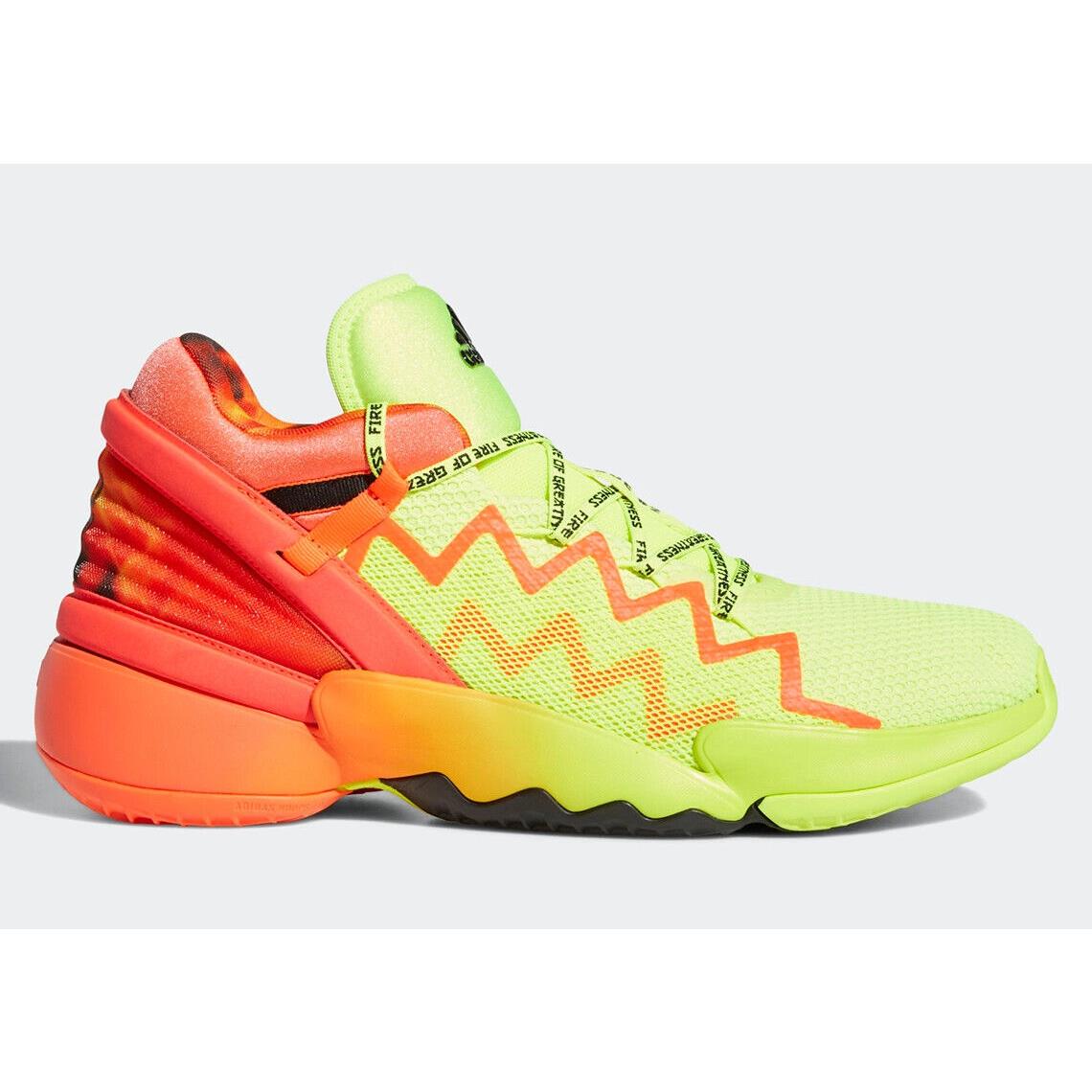Adidas shoes  - Solar Yellow/Solar Red/Core Black 5