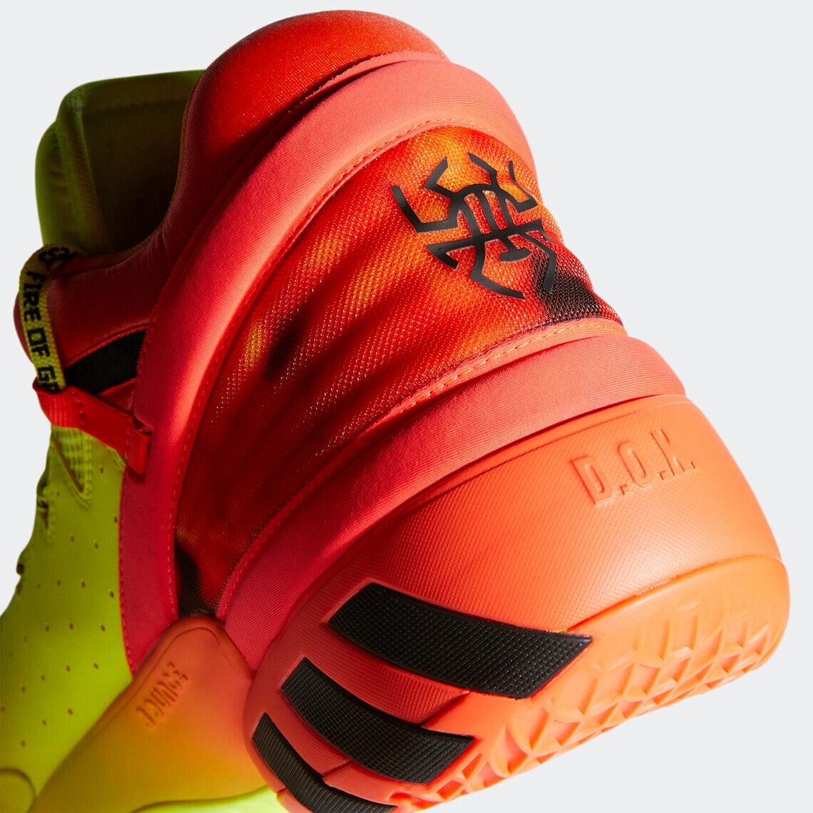 Adidas shoes  - Solar Yellow/Solar Red/Core Black 4
