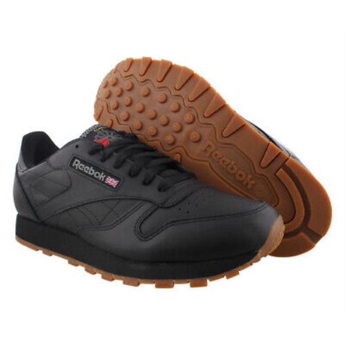 Reebok Cl Lthr Casual Mens Shoes Size 6.5 Color: Black
