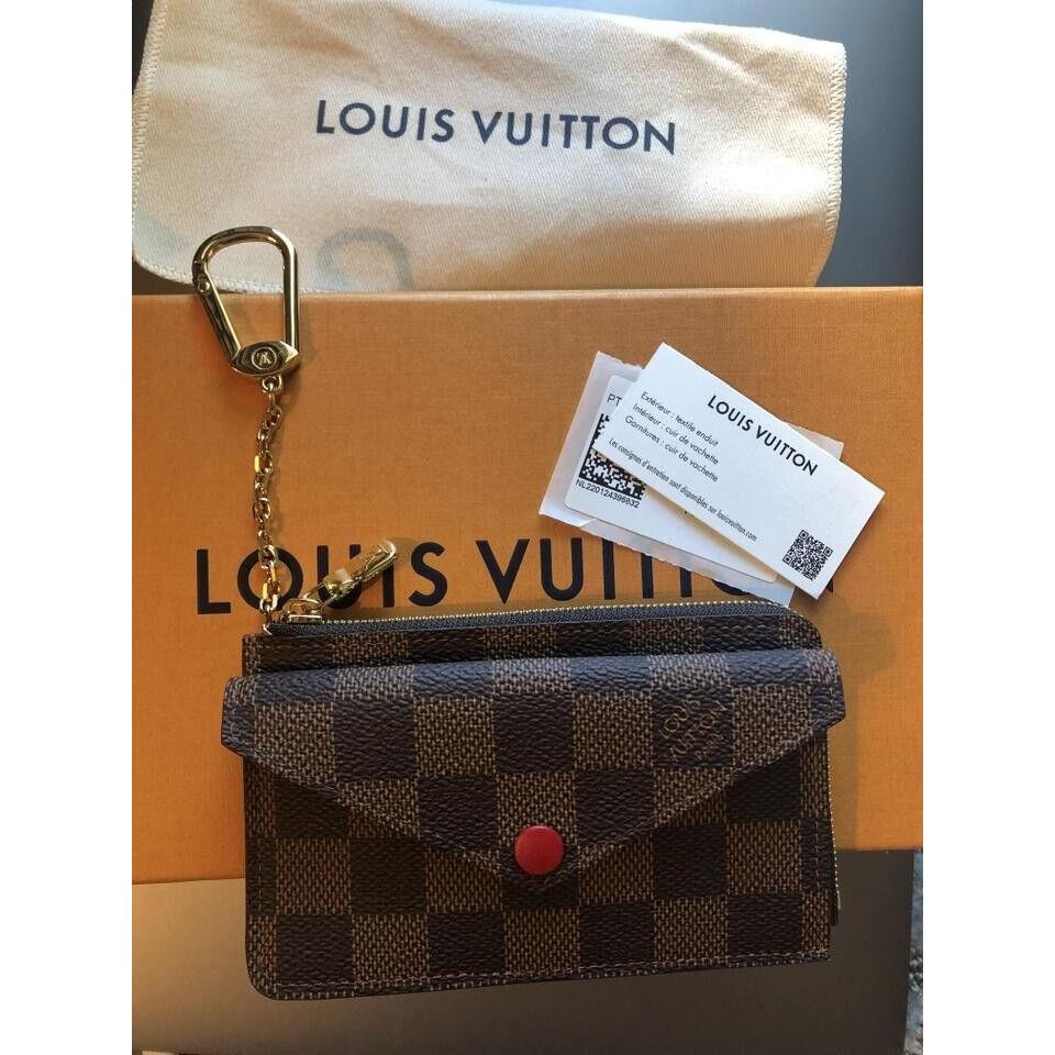 Louis Vuitton Damien Ebene Recto Verso Card Holder