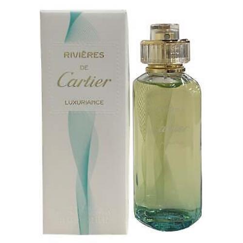 Rivieres de Luxuriance by Cartier For Unisex Edt 3.3 / 3.4 oz