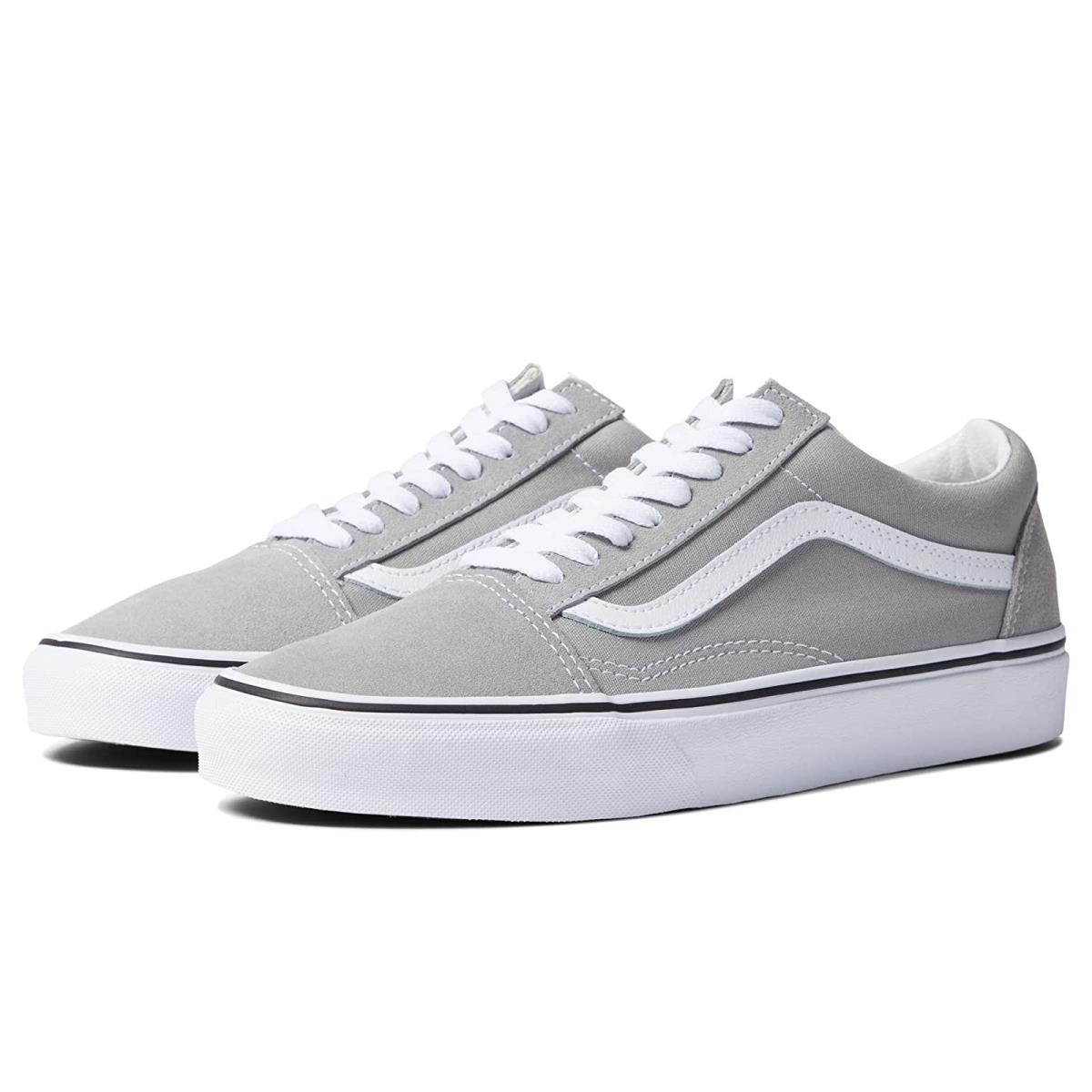 Unisex Sneakers Athletic Shoes Vans Old Skool Drizzle/True White 1