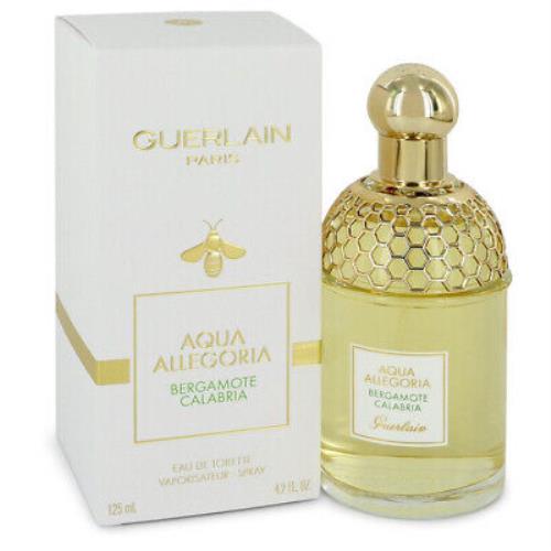 Guerlain Aqua Allegoria Bergamote Calabria Perfume 4.2 oz Edt Spray For Women