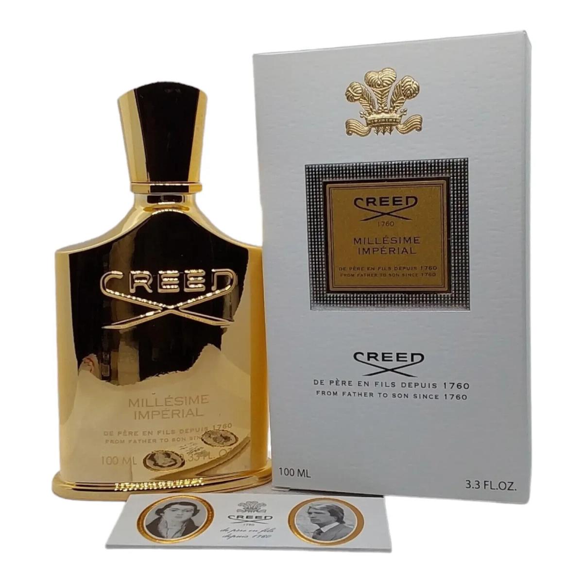 Creed Millesime Imperial Cologne Unisex Eau De Parfum 3.4 Oz 100 Ml Spray