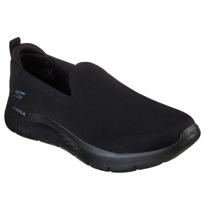 Mens Skechers GO Walk Flex - Rightful Black Mesh Shoes