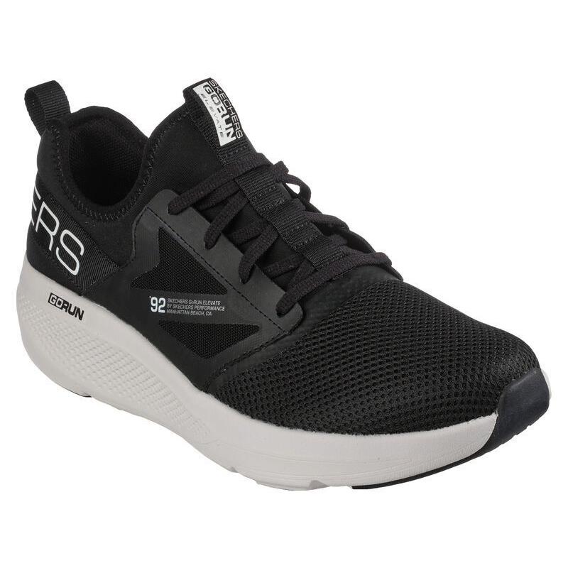Mens Skechers Gorun Elevate-ultimate Black/white Mesh Shoes