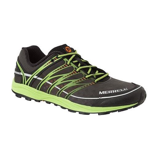 Merrell Men`s Mix Master Speed Running Shoes Sneakers Black/green Size 9M