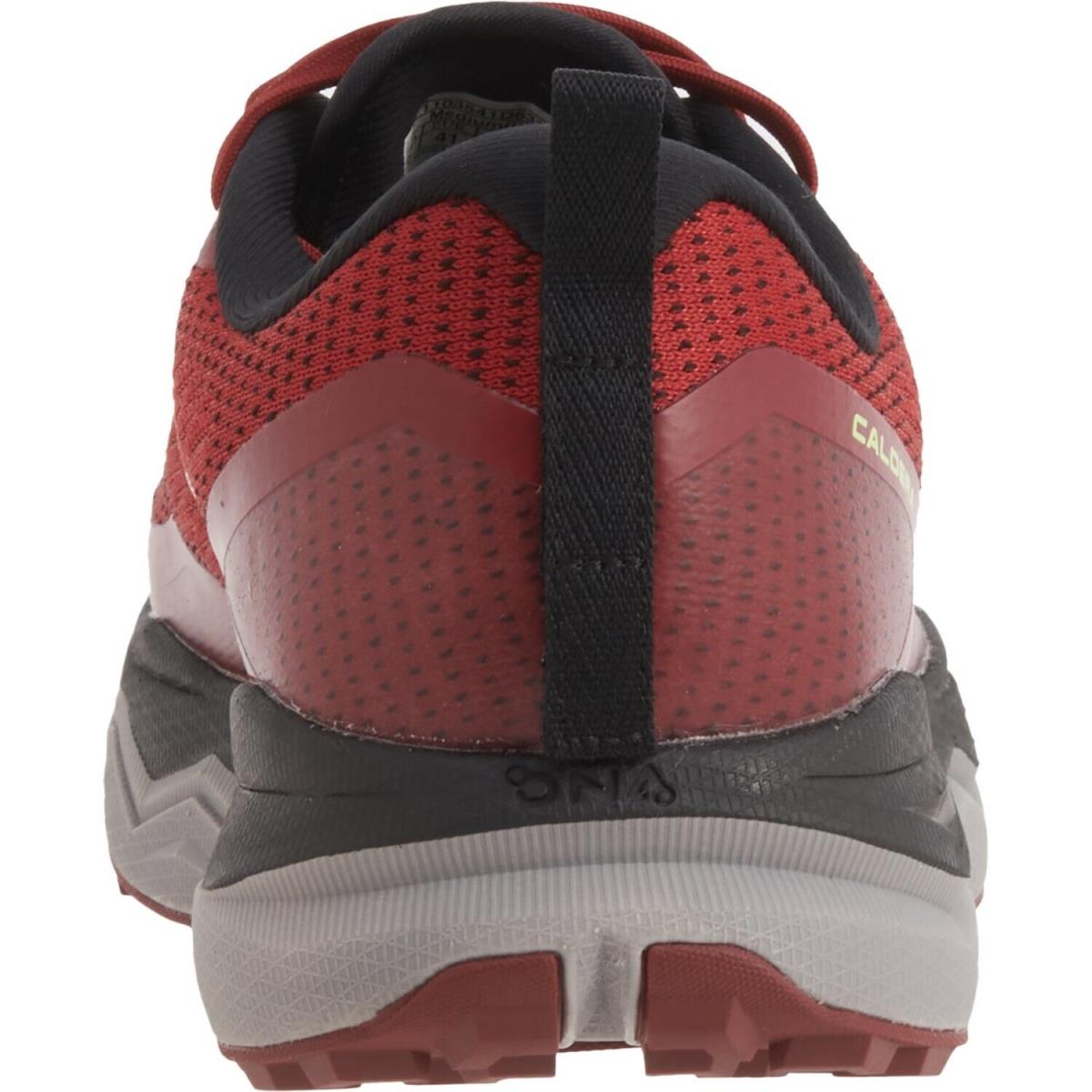 Brooks shoes Caldera - Red , Red Black Nightlife Manufacturer 6