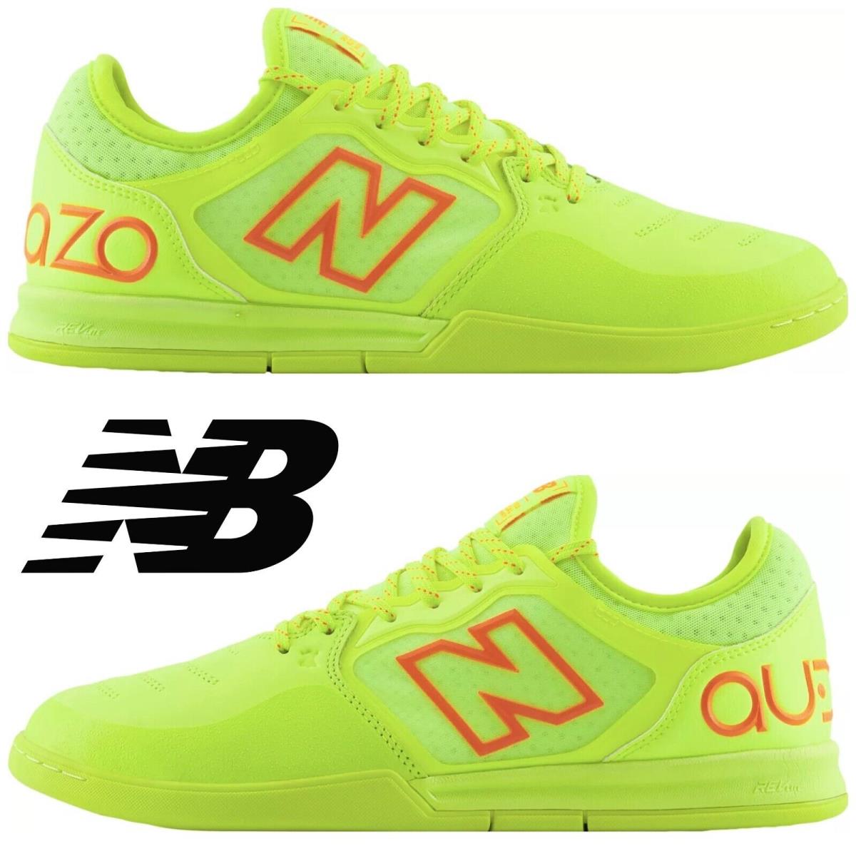 New Balance Men`s Audazo V5+ Pro Indoor Soccer Shoes Running Sport Sneakers