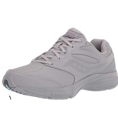 Saucony Women`s Integrity Wlk 3 Walking Shoes Gray 9.5 Wide - Gray