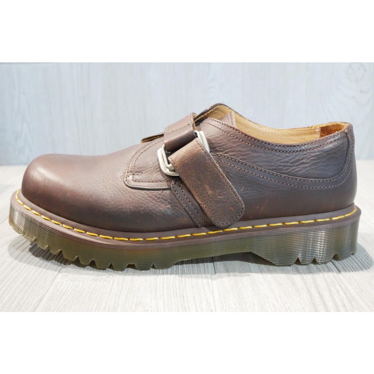 Vintage Dr Martens 8314 Brown Leather Buckle 2004 Shoes US 13 UK 12 Oss