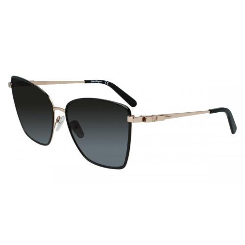 Salvatore Ferragamo SF279S 786 s Black/rose Gold/grey Gradient