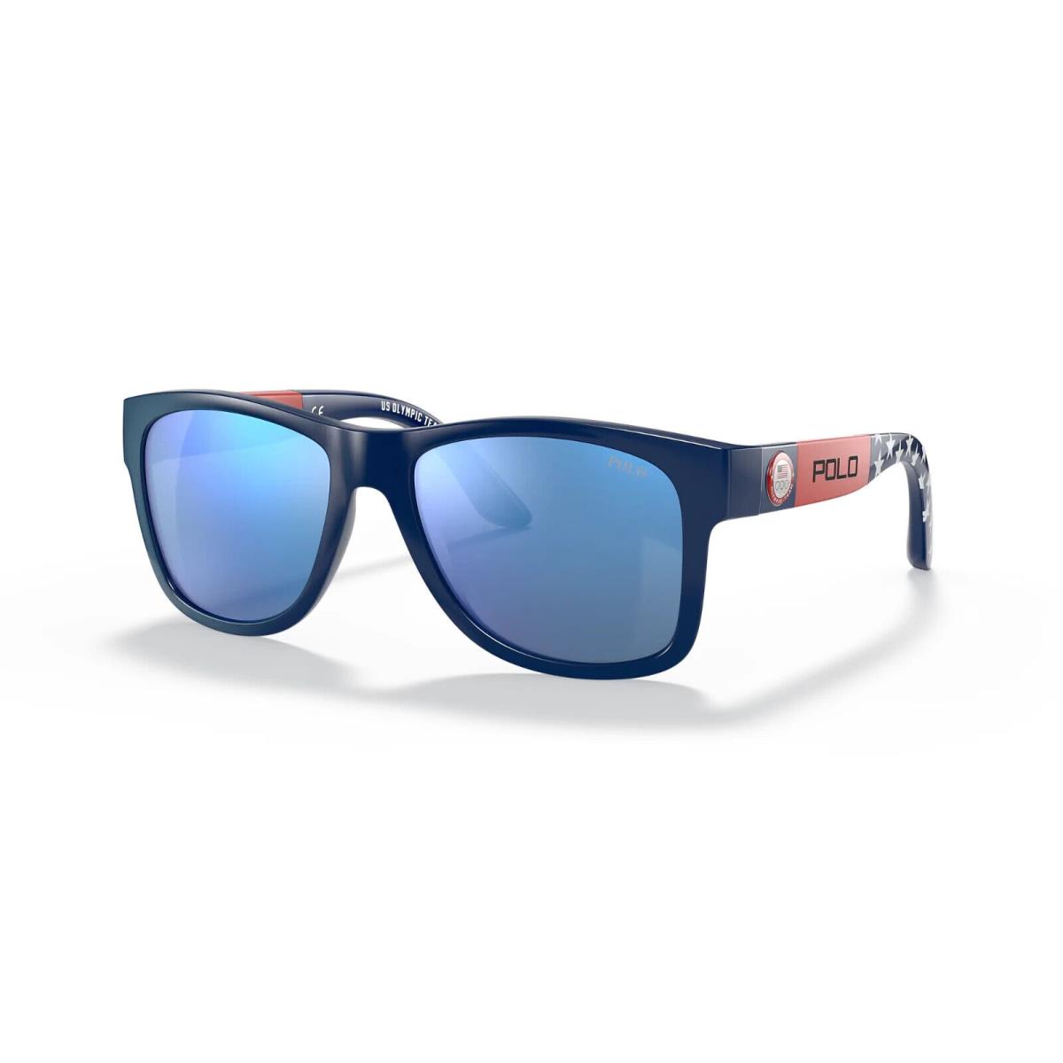 Polo Ralph Lauren S2620 Mens Blue PH4162 Sunglasses 54 mm - Frame: Blue, Lens: Blue