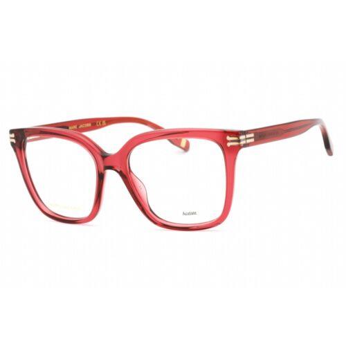 Marc Jacobs Women`s Eyeglasses Burgundy Full Rim Square Frame MJ 1038 0LHF 00