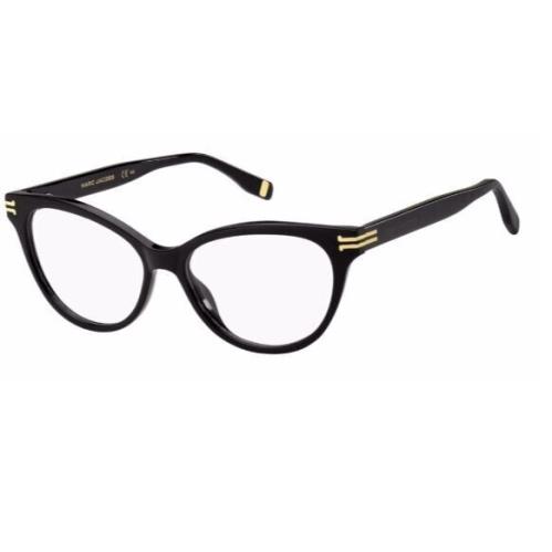 Marc-jacobs MJ-1060 0807/00 Black Cat Eye Women`s Eyeglasses - Frame: Black, Lens: Clear