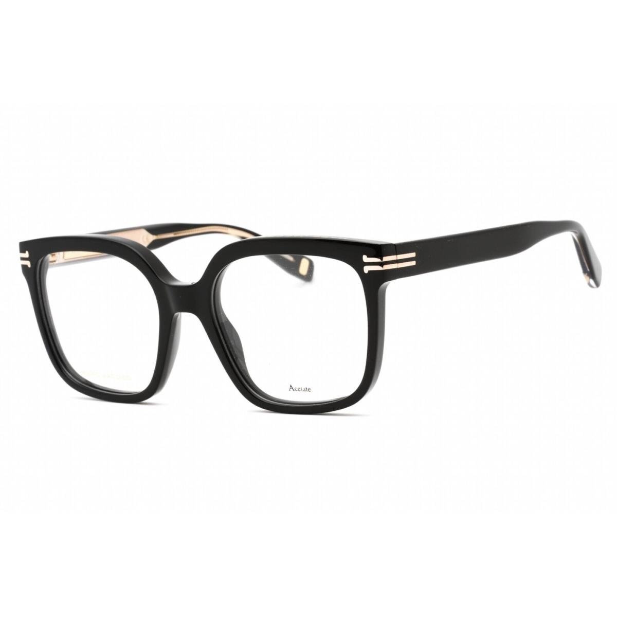 Marc Jacobs Women`s Eyeglasses Black Square Shape Full Rim Frame MJ 1054 0807 00