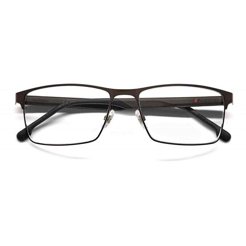 Carrera 8863 09Q 56mm Men`s Brown Stainless Steel Ophthalmic Eyeglasses Frame