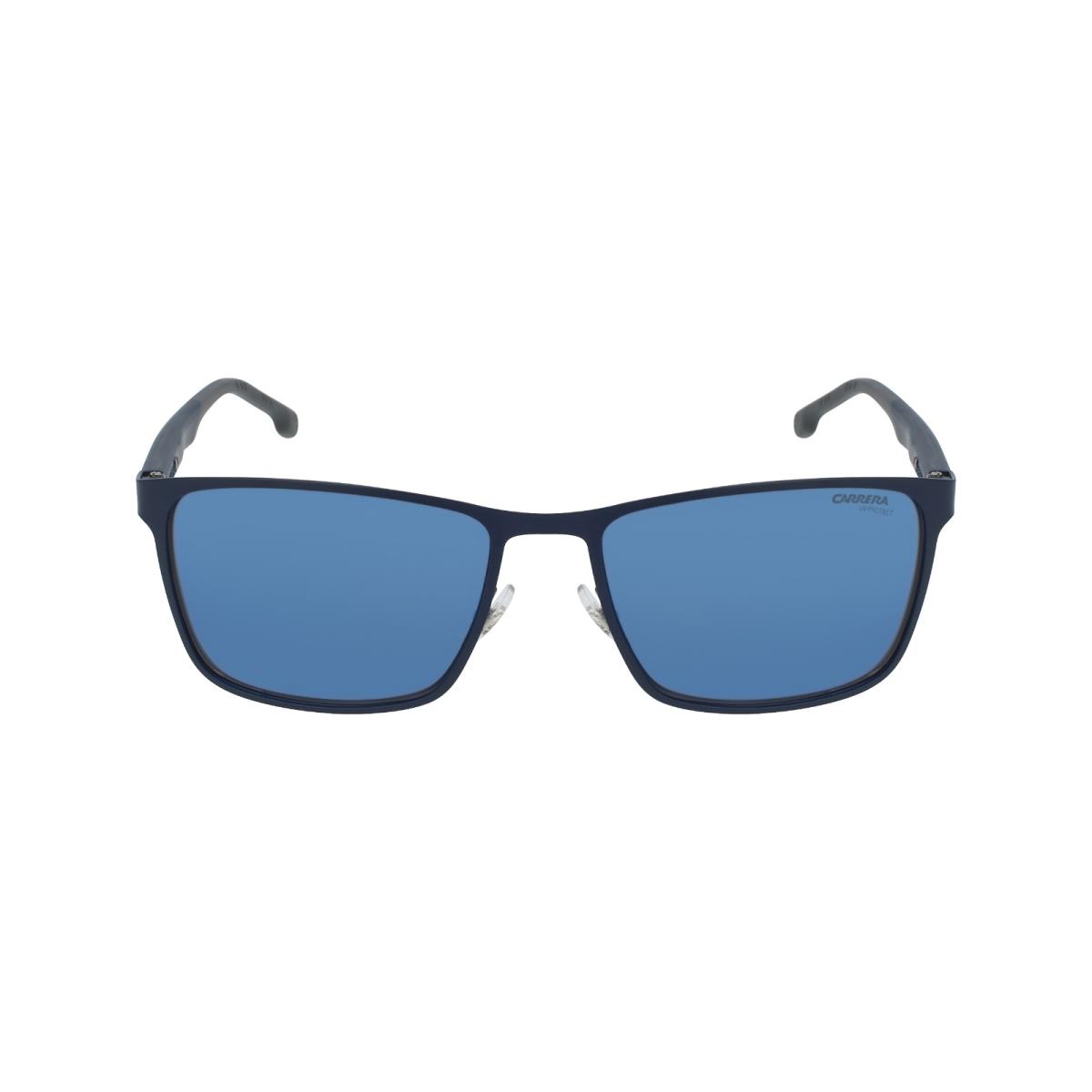 Carrera Sunglasses 8048 Pjp XT 58mm Blue Blue Mirrored Unisex St Steel - Frame: Blue, Lens: Blue