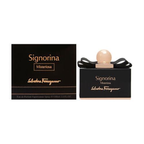 Signorina Misteriosa by Salvatore Ferragamo For Women 3.4 oz Eau de Parfum Spray