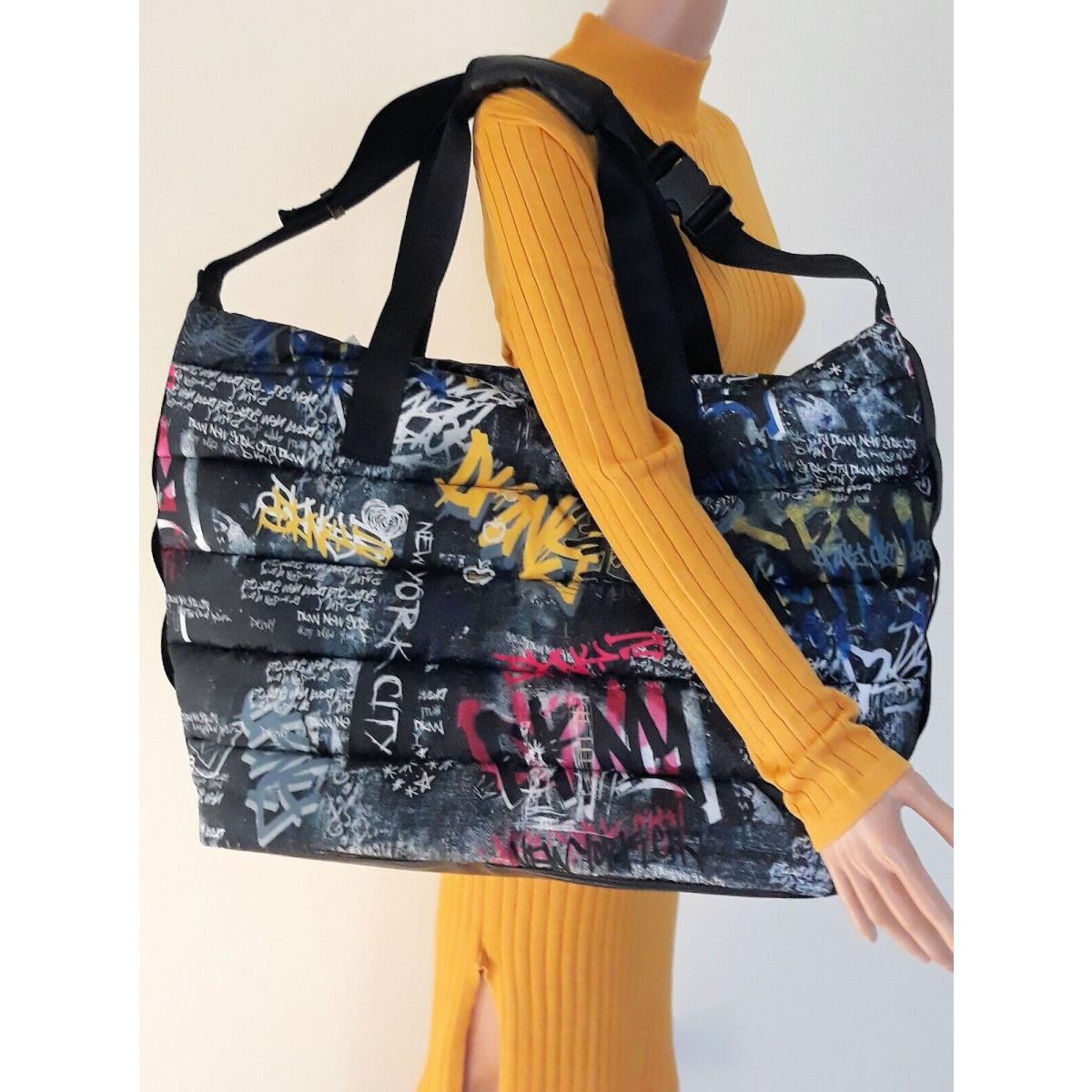 Dkny Nora Weekender Duffle Bag with Graffiti Print