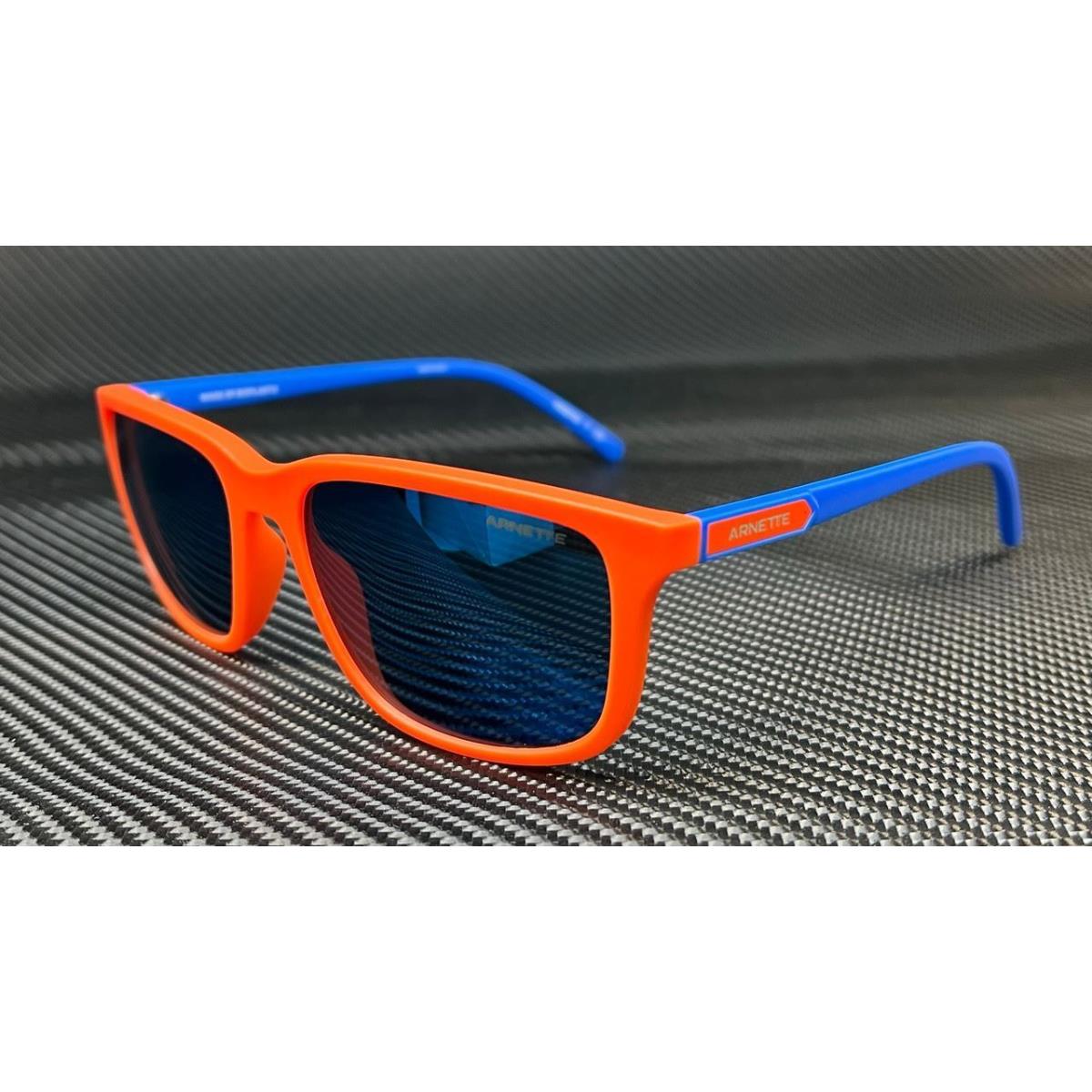 Arnette AN4288 277855 Orange Blue Mirror Men`s 58 mm Sunglasses