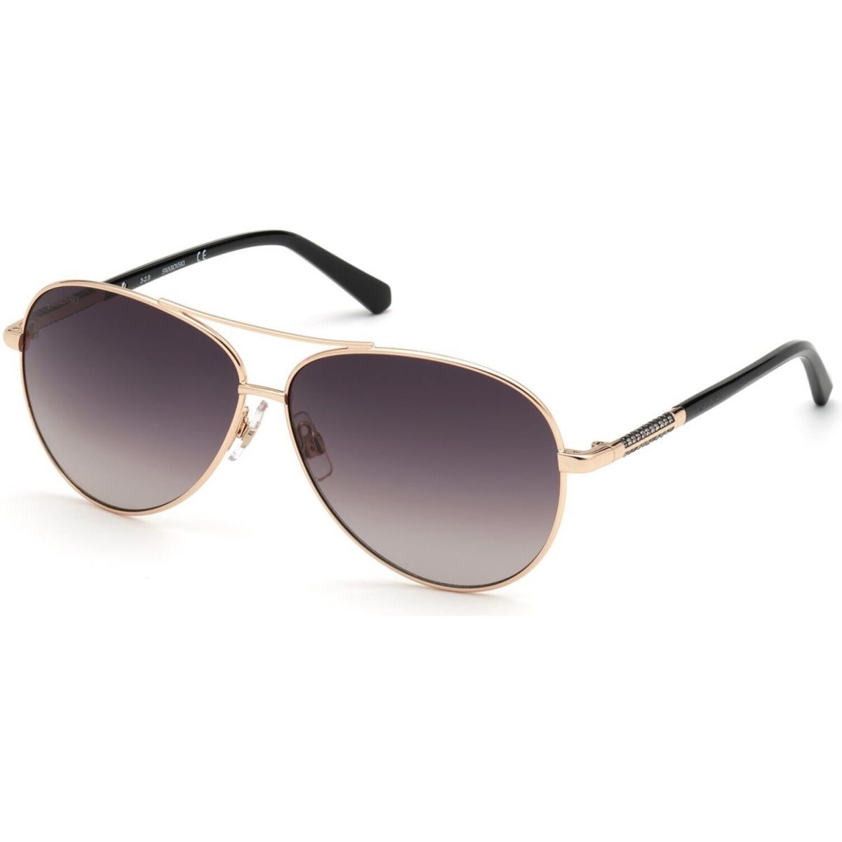 Swarovski SK0292 Gold Other Gradient Smoke 33B Sunglasses