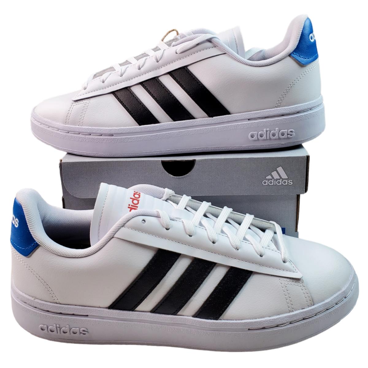 Adidas Men`s Grand Court Alpha Tennis Shoes GY8029 Size 9.5 White