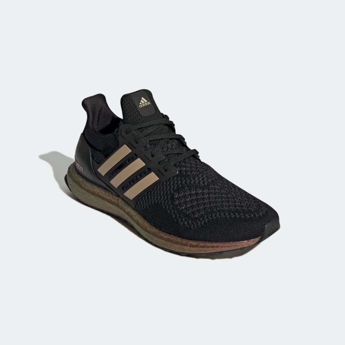 Men`s Adidas Ultraboost 1.0 Dna Running Shoes Black / Beige Sz 9.5 HP9618