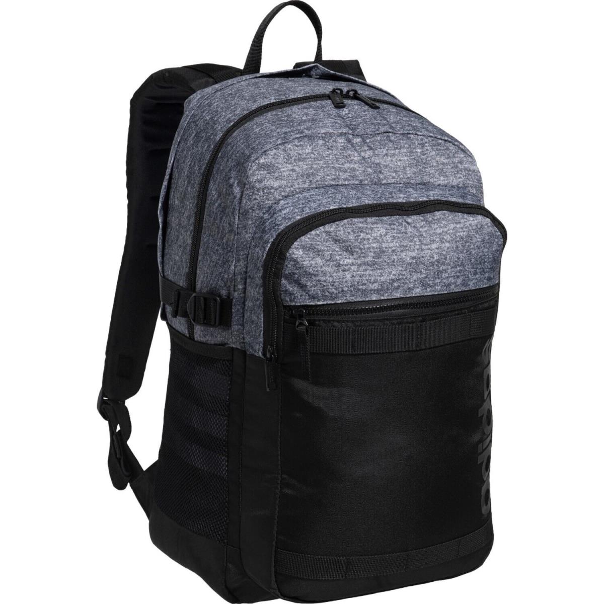 Adidas Core Advantage 3 Black Grey 16 Laptop Backpack 20 OS School Bag