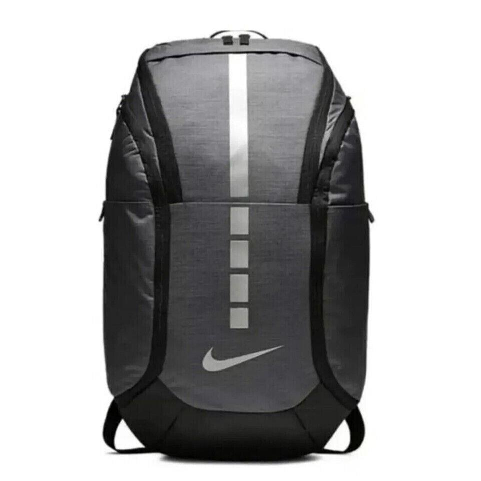 Nike Hoops Elite Pro Backpack Grey Gray Black Metallic Silver BA5554 022