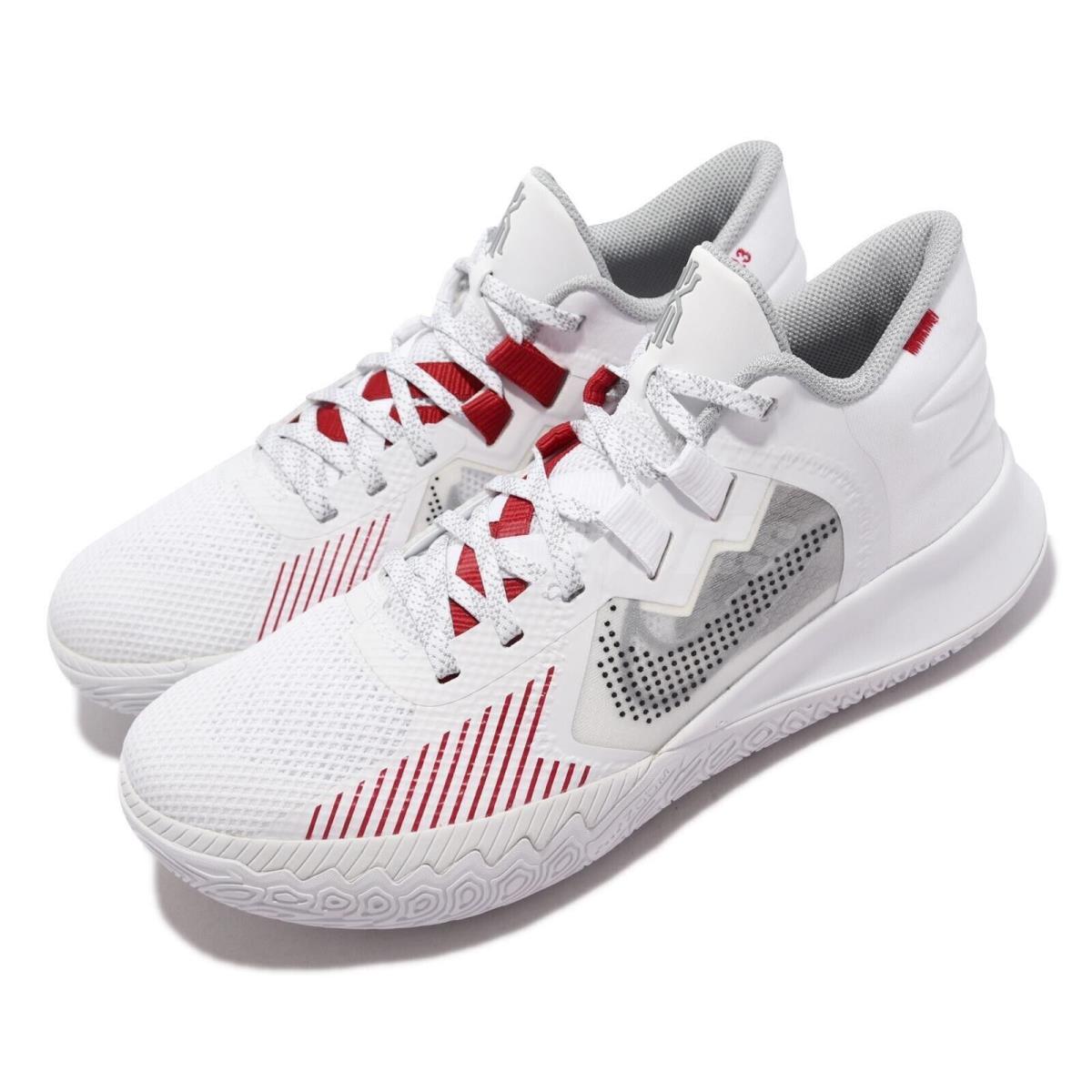 Nike Kyrie Flytrap V 5 White Red Mens Size 9.5 12 13 Basketball Shoes CZ4100-100 - White/ Red, Manufacturer: white/ red