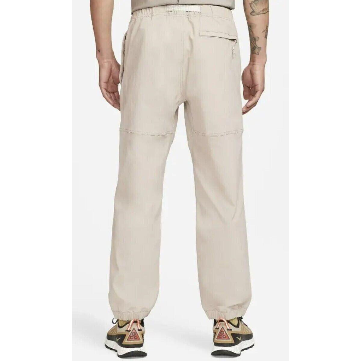 Nike Acg Men`s Trail Pants Malt Beige Size M XL Xxl CV0660-245