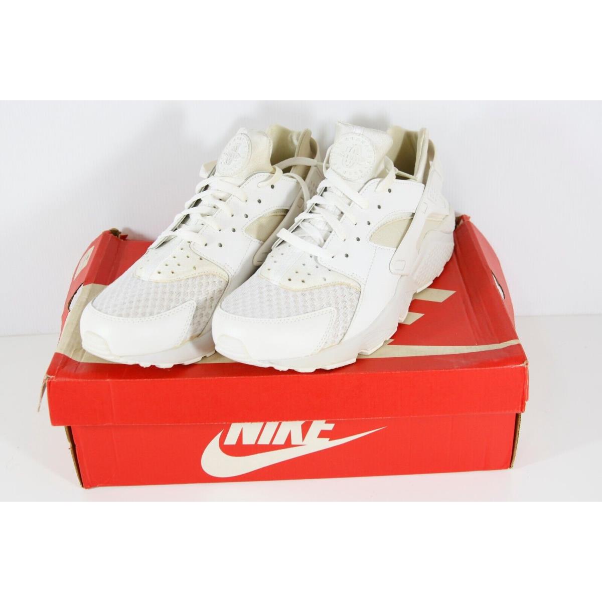 Nike Air Huarache 318429-111 All White - Men`s Size 13 Shoes