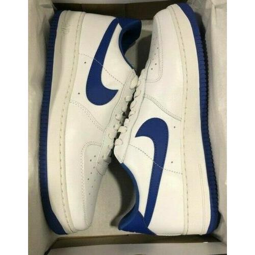 Nike Air Force 1 Low Game Royal Staple Men`s Shoes Size 13 845053-10