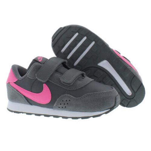 Nike Valiant Ac Baby Girls Shoes Size 8 Color: Grey/pink/white