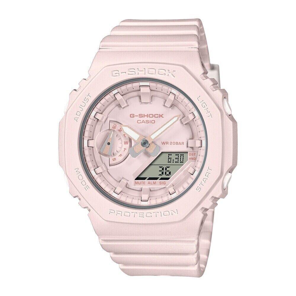 Casio G-shock GMAS2100BA-4A Analog Digital Pink Women`s Watch