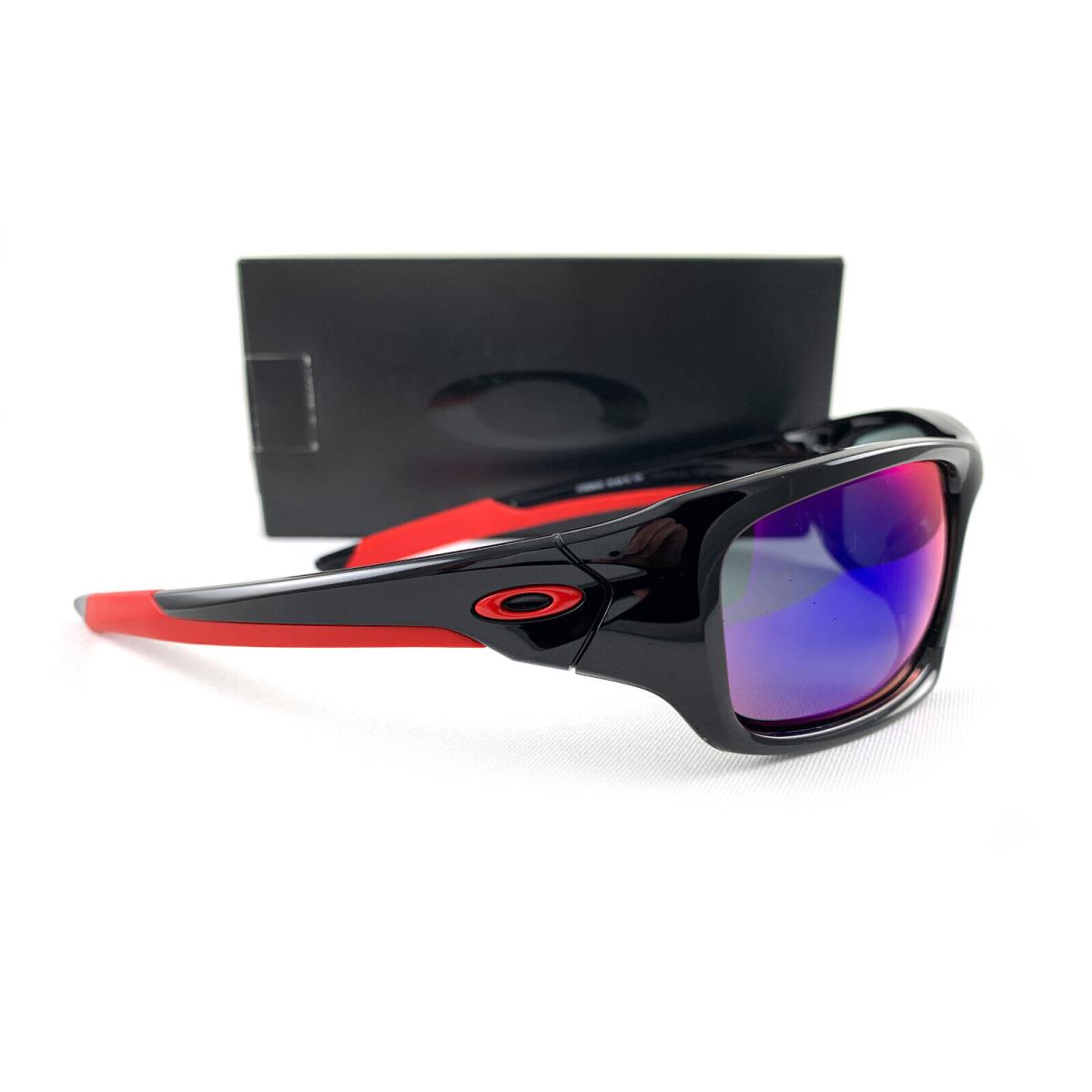 Oakley Sunglasses Valve OO9236-02 Black Positive Red Iridium - Black Frame, Positive Red Iridium Lens