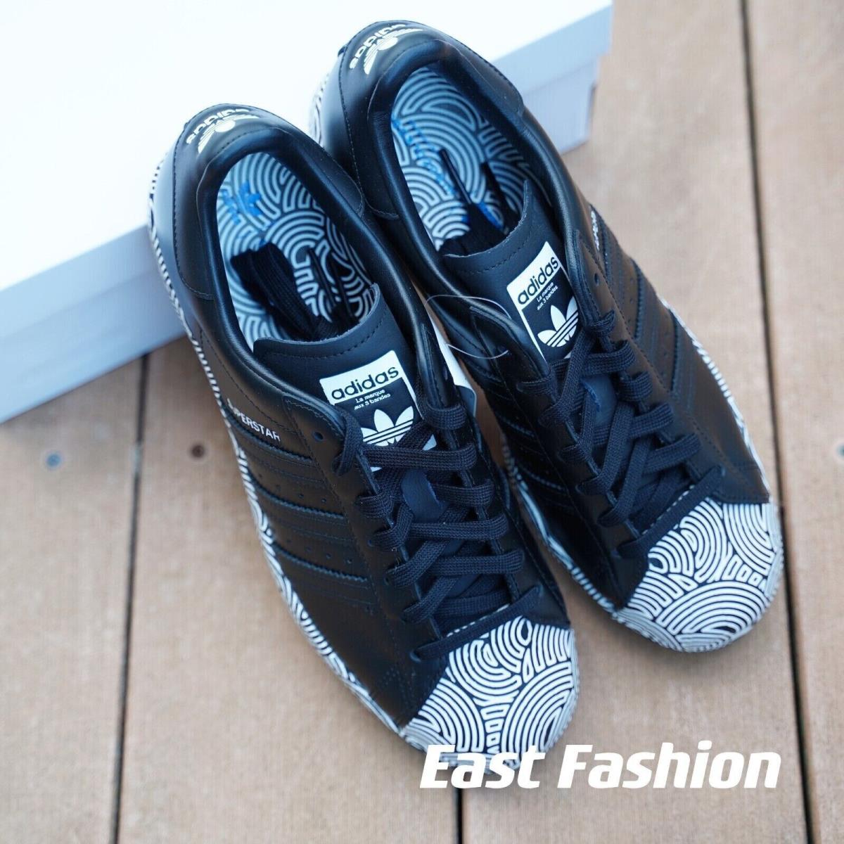 Adidas shoes Superstar - BLACK/WHITE 5