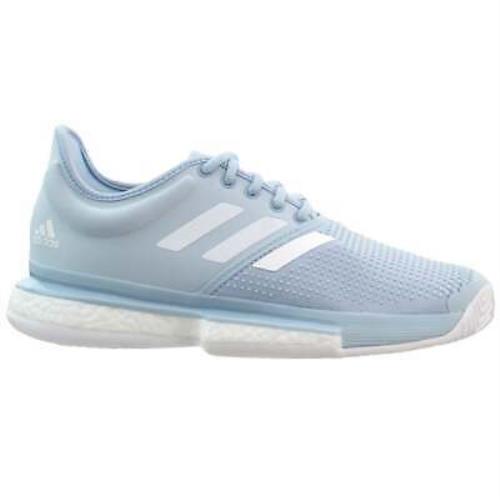 Adidas EG7694 Solecourt Parley Womens Tennis Sneakers Shoes Casual - Blue