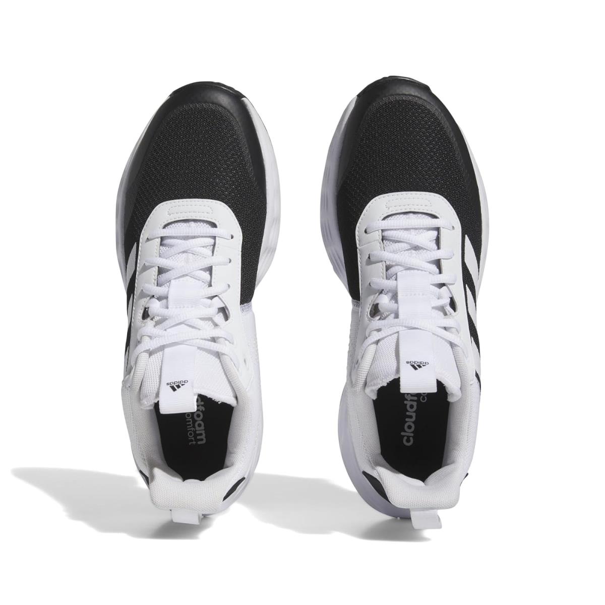 Man`s Sneakers Athletic Shoes Adidas Own The Game 2.0 Basketball Shoes - Footwear White/Footwear White/Core Black