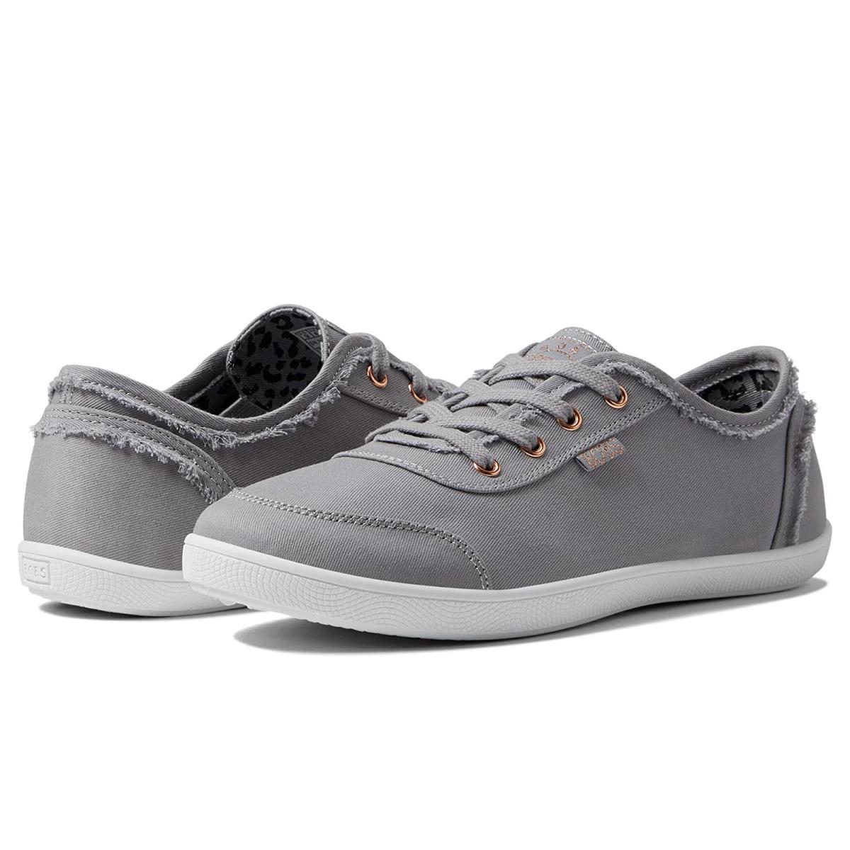 Woman`s Sneakers Athletic Shoes Bobs From Skechers Bobs B Cute Gray
