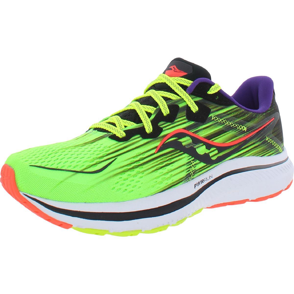 Saucony Womens Omni 20 Fitness Lace Up Gym Running Shoes Sneakers Bhfo 9445 Vizi Pro