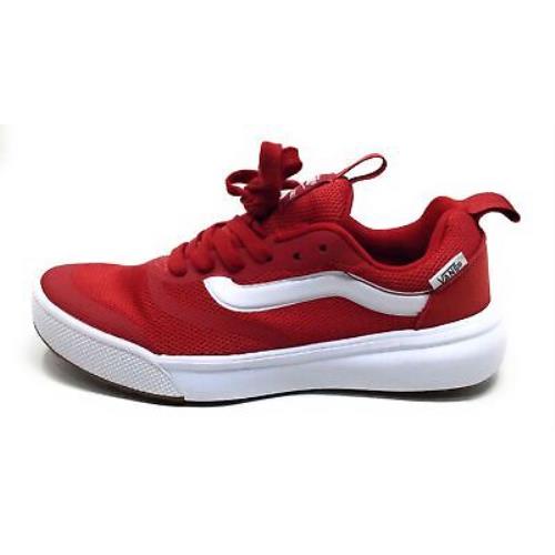 Vans Unisex Adult Ultrarange Rapid Skate Shoes Red White Mens 4 / Womens 5.5