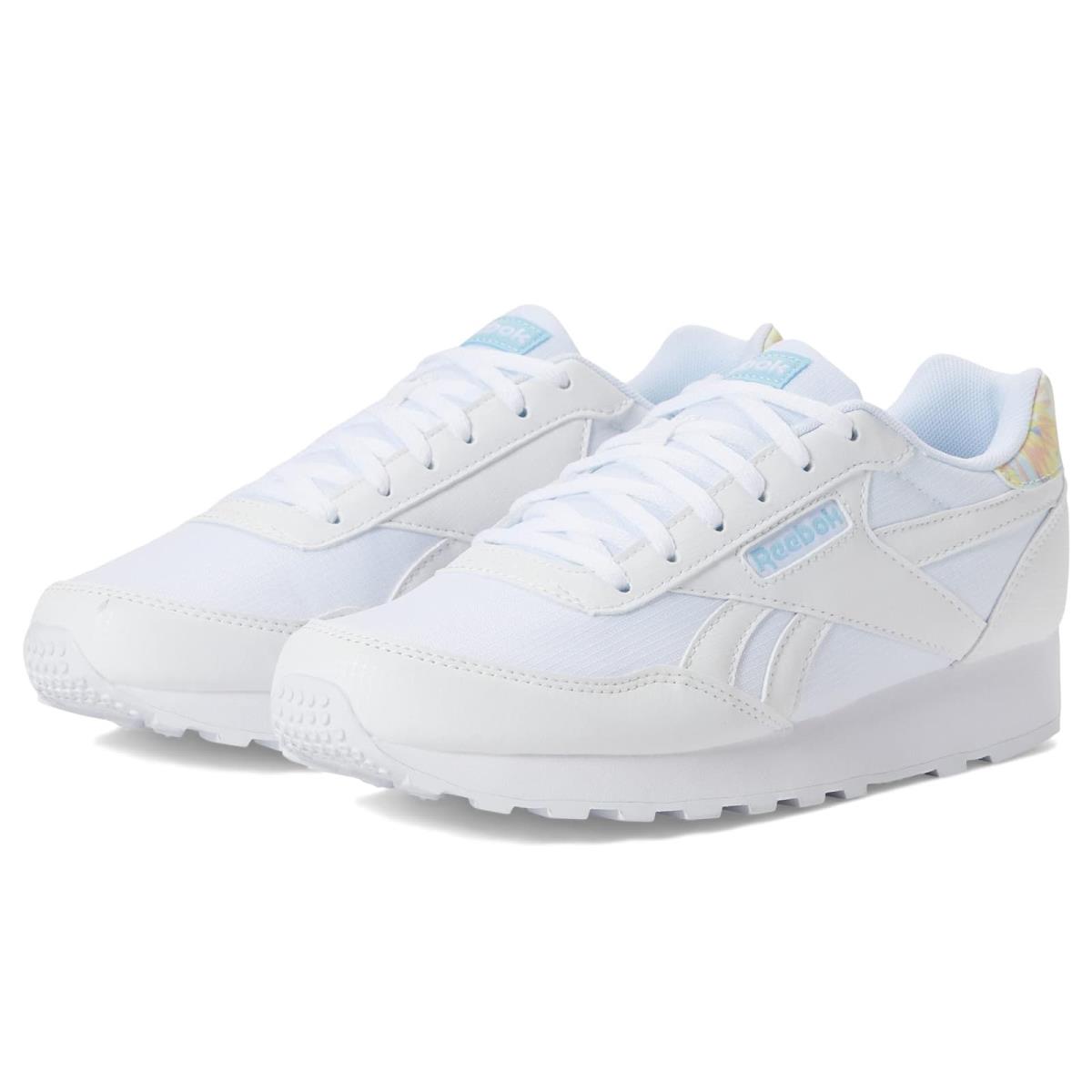 Woman`s Sneakers Athletic Shoes Reebok Rewind Run White/Blue Pearl