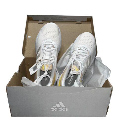 Adidas Women`s Response Super 3.0 W Running Shoe Size 9 White/yellow