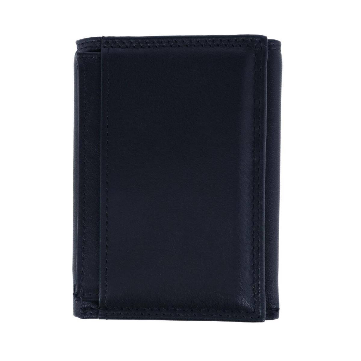 Michael Kors Buxton Men`s Rfid Nappa Leather Removable ID Trifold Wallet