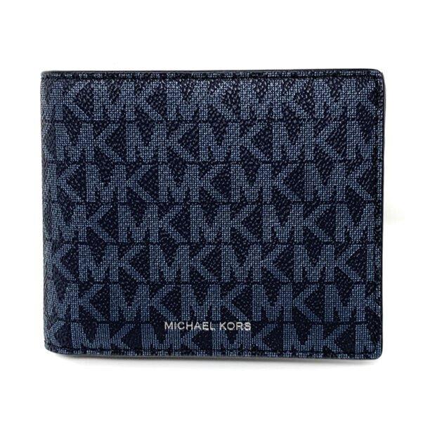 Michael Kors Cooper Logo Billfold Wallet with Coin Pouch Nwt-msrp