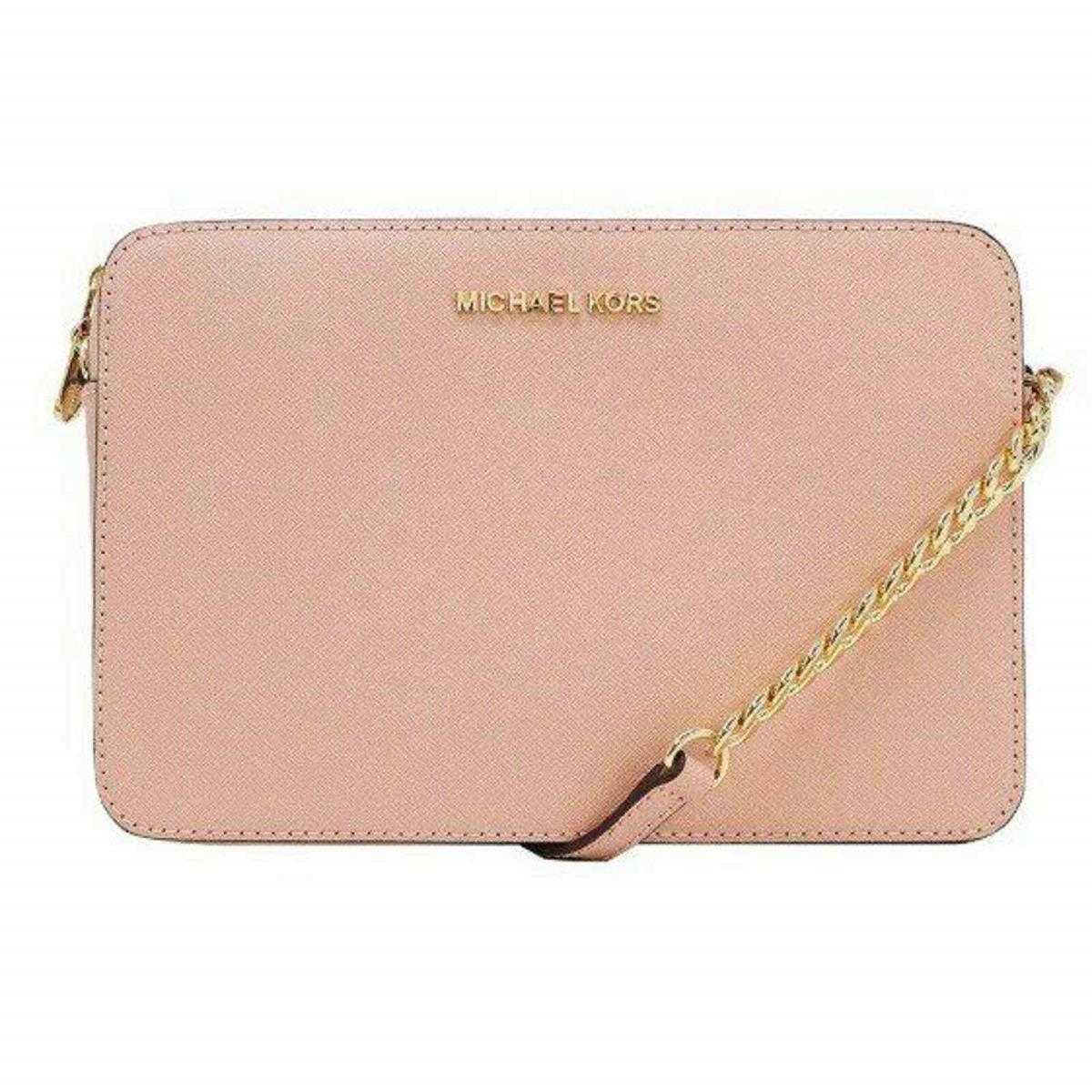 Michael Kors Women s Jet Set Item LG EW Crossbody Pastel Pink Bag