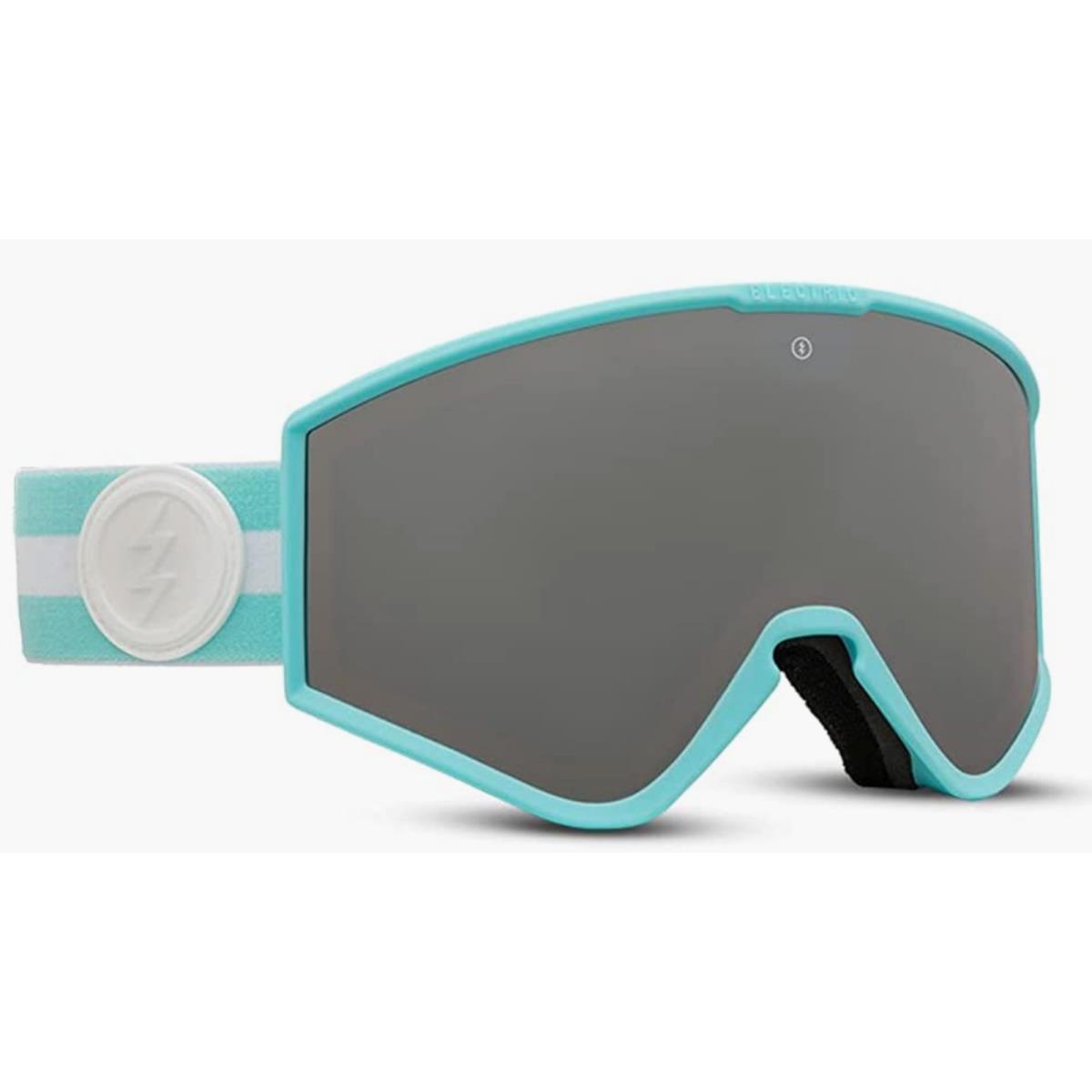 Electric Kleveland S Ski Snow Goggles-bar Aqua- Silver Chrome Lens