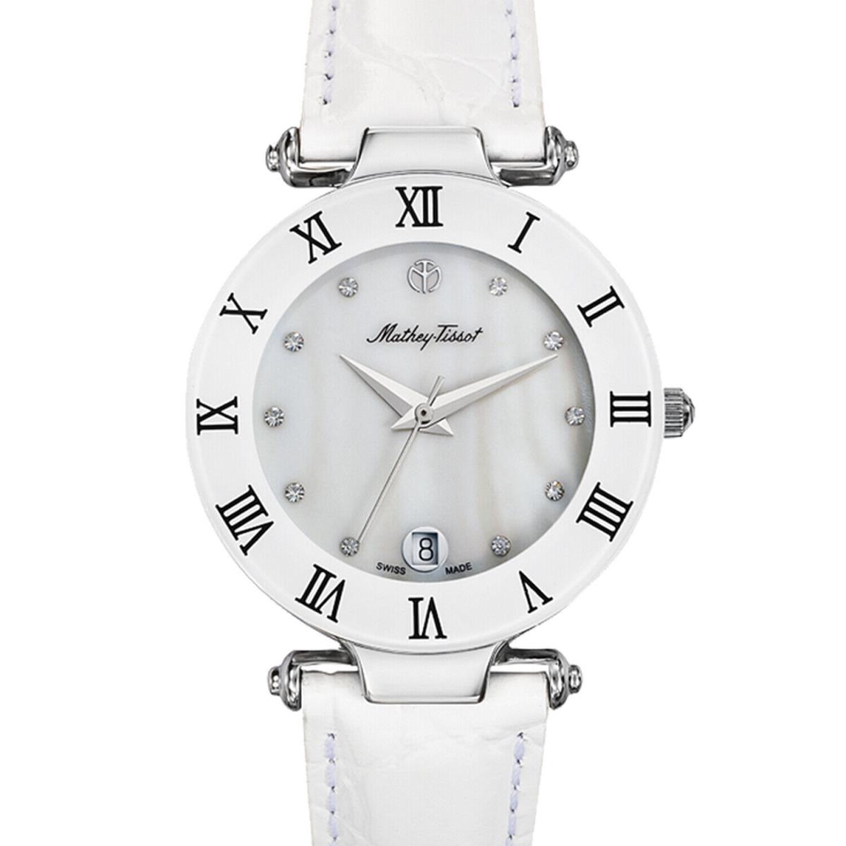 Mathey Tissot Women`s Classic White Dial Watch - KB234MA